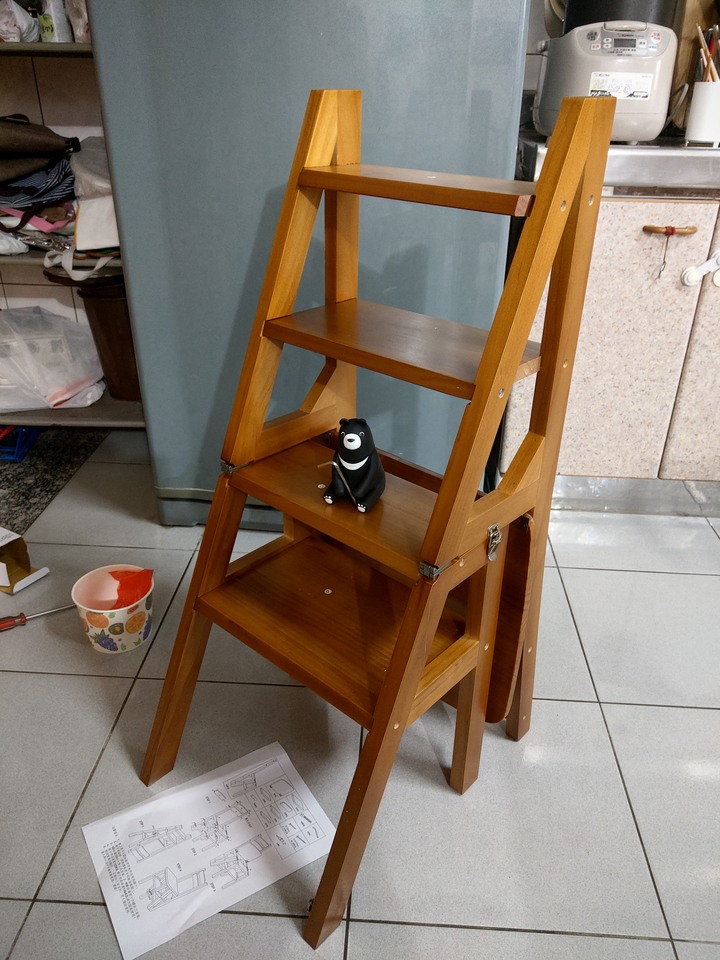 實木樓梯椅開箱