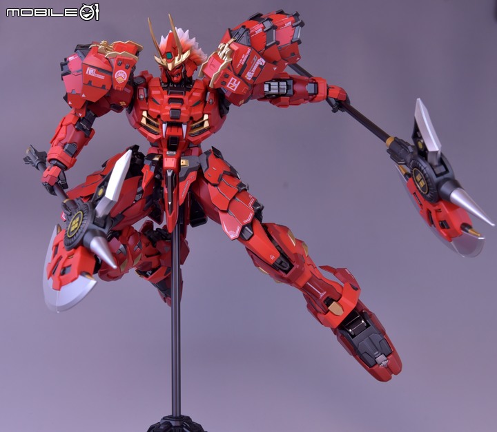 點我看大圖 【MOSHOW】可動沒有極限! 先祖效應 甲斐之虎 可動玩具開箱介紹