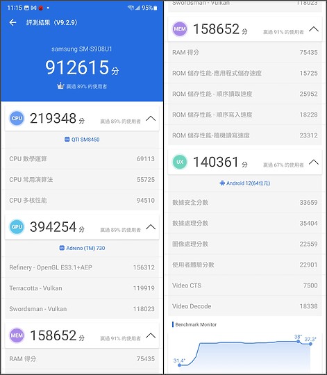 Galaxy S22 Ultra開箱 也跟Note20 Ultra比較一下