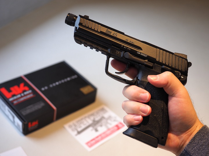 [開箱] VFC HK45 Tactical 氣動空氣軟槍