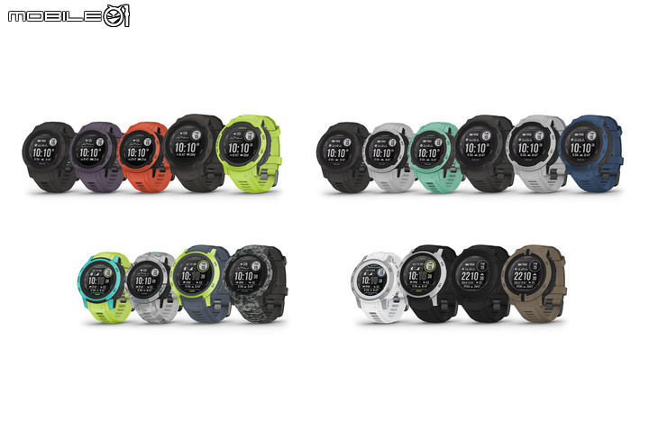【新訊】Garmin正式發表全新Instinct 2/2S系列 太陽能續航表現再升級!