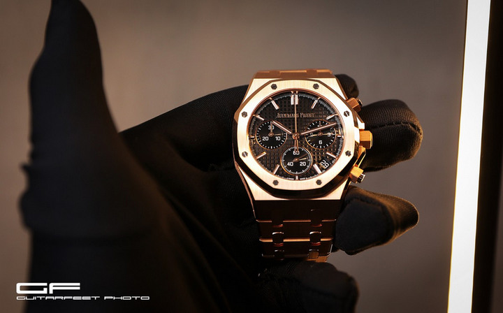 --輝煌五十-- Audemars Piguet 皇家橡樹50週年紀念計時腕錶 開箱