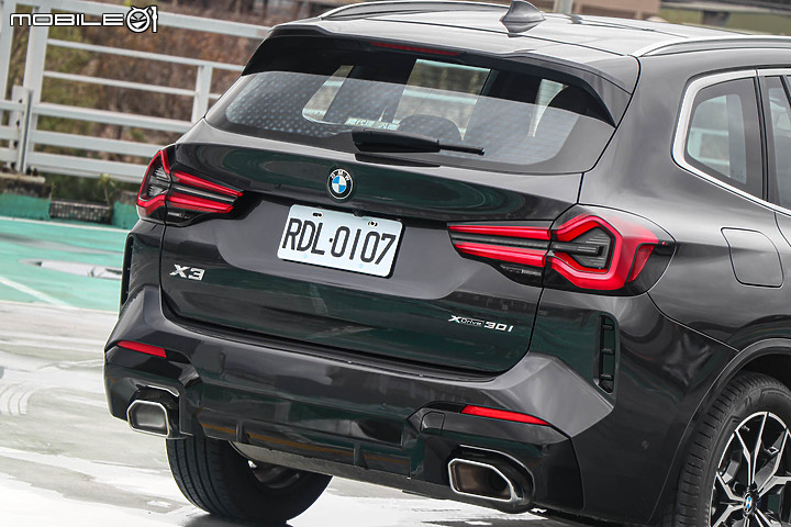 BMW X3 xDrive30i M Sport 小改款試駕|不用攻頂M字,就已面面俱到!