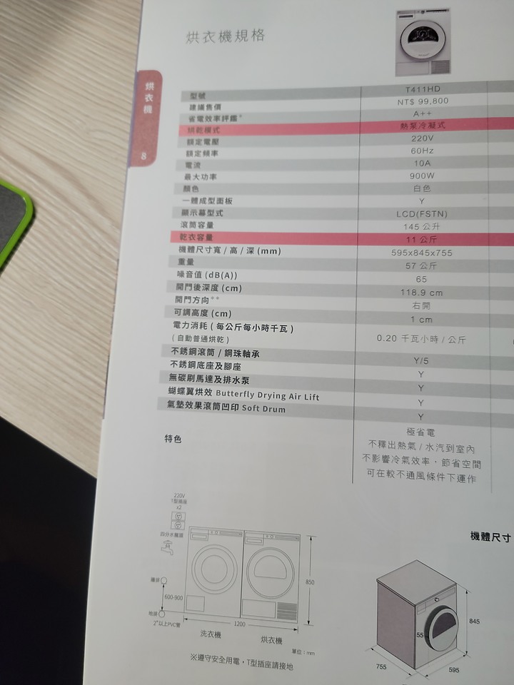 開箱高雄第1台 ASKO W6124X.W.TW + T411HD