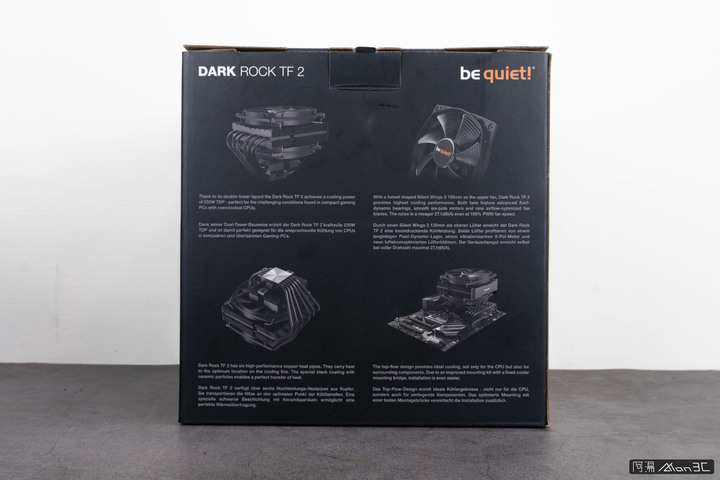 點我看大圖 「開箱」be quiet! Dark Rock TF 2 - 誰說下吹式散熱器只能給 ITX 用?