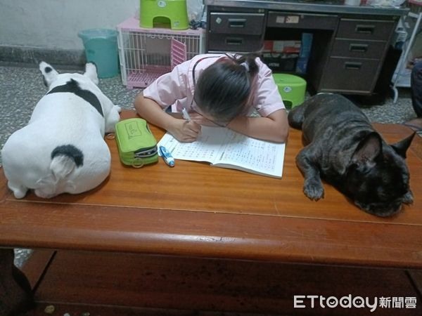「乖孫法鬥」靜靜陪92歲阿祖看電視療癒畫面暖暈網:有祖孫臉