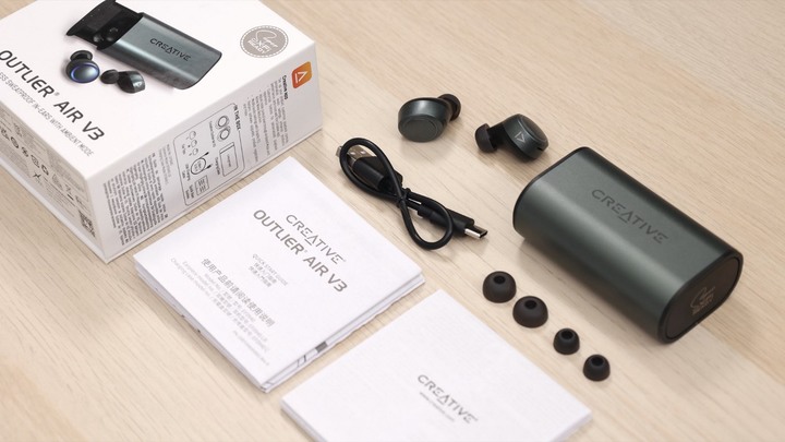 親民價格又具主動抗操 Creative Outlier Air V3 真無線藍牙耳機，居然還具備這個功能！