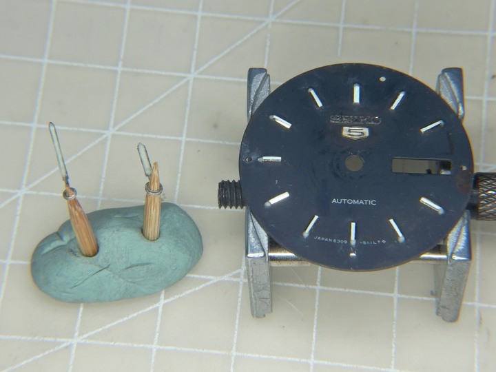 自娛玩修錶 - 遙思八零年代: SEIKO 5電視面(TV dial) 6309-510A自動上鏈老錶 (cal. 6309A)