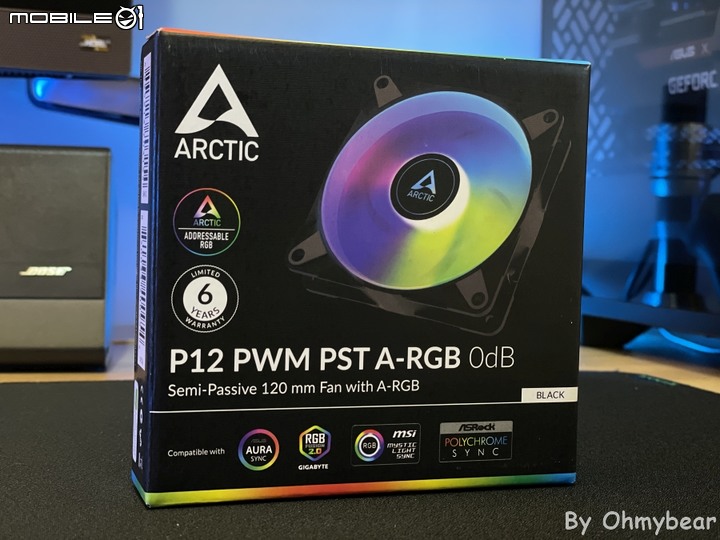 你要的我幾乎都有 ARCTIC P12 PWM PST A-RGB 0dB 風扇