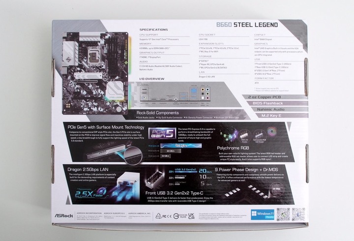 ASRock B660 Steel Legend 簡單開箱