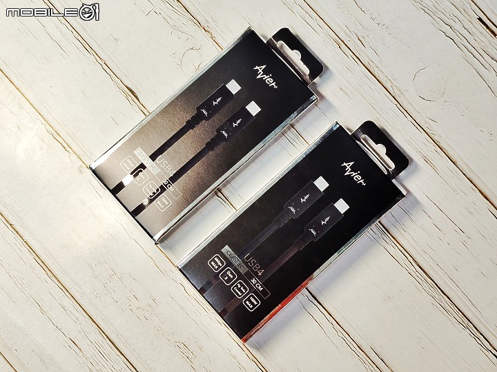 「 Mac配件 」Avier CLASSIC USB4 傳輸線開箱實測 – 高速傳輸、百瓦充電、還支援影像傳輸