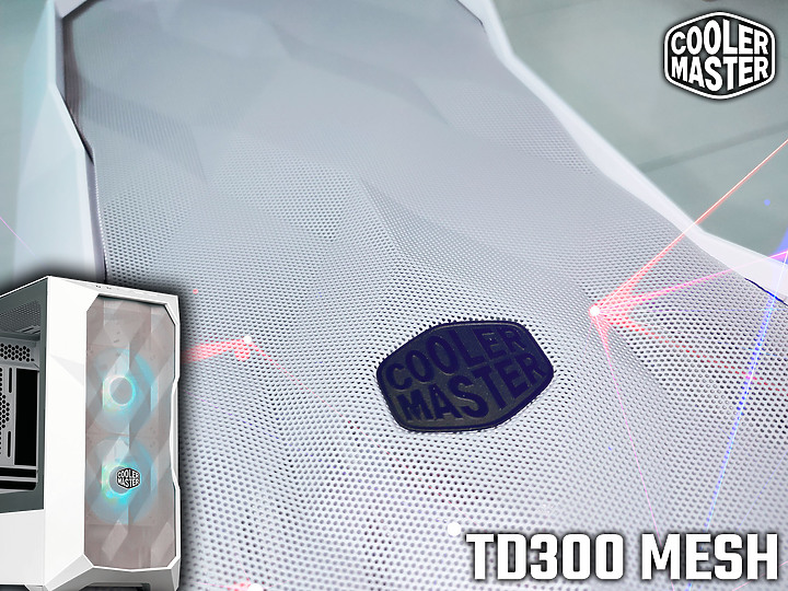 Cooler Master TD300 Mesh 酷碼 M-ATX小中塔 炫砲小騷包 開箱