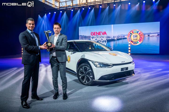 【海外新訊】韓國品牌首度獲獎，Kia EV6榮獲2022年European Car of the Year歐洲年度風雲車 !