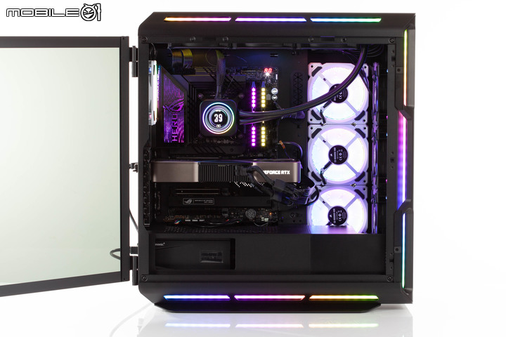 CORSAIR iCUE 5000T RGB 機殼開箱實裝 以滿滿燈效設計打造個人絢爛風格