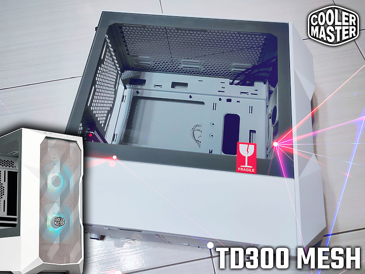 Cooler Master TD300 Mesh 酷碼 M-ATX小中塔 炫砲小騷包 開箱