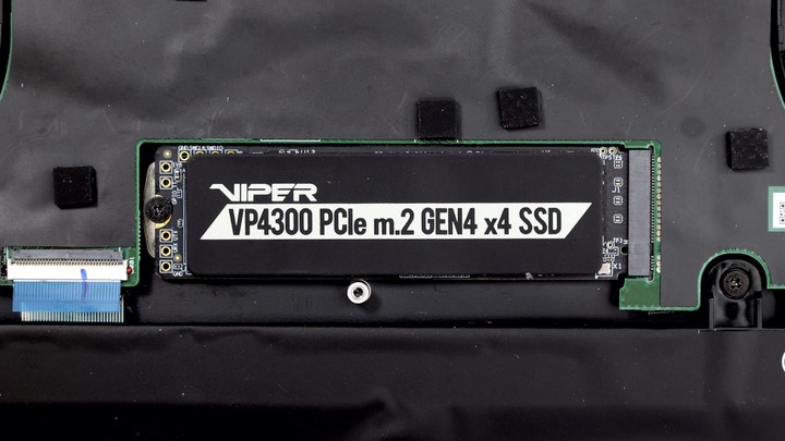 無光害 7400MB/s 極速 PCIe Gen4 x4 SSD，Patriot Viper VP4300 2TB