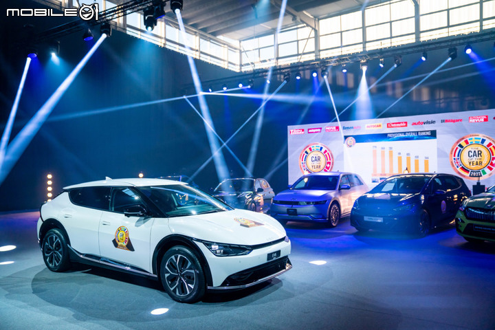 【海外新訊】韓國品牌首度獲獎，Kia EV6榮獲2022年European Car of the Year歐洲年度風雲車 !