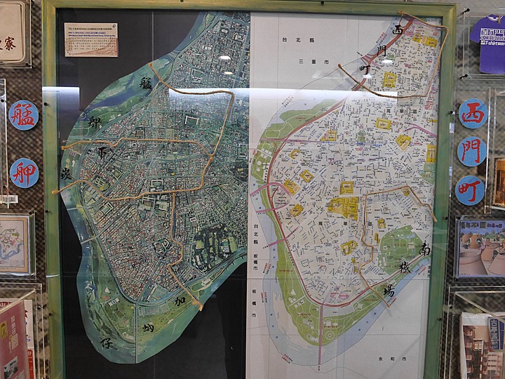 艋舺青山宮、朝北醫院、艋舺清水巖、萬華區史展示中心 — 艋舺市街散步之二
