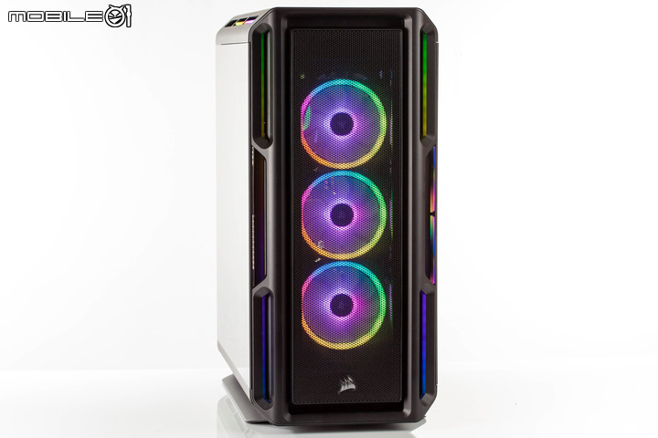 CORSAIR iCUE 5000T RGB 機殼開箱實裝 以滿滿燈效設計打造個人絢爛風格