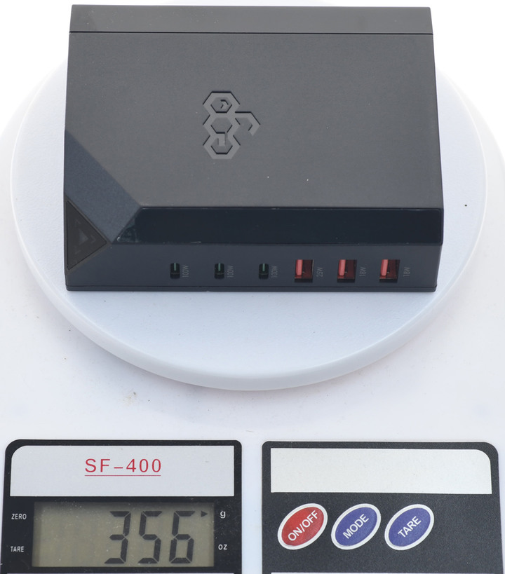 EGO 120W EXINNO即時顯示六埠快速充電器簡測