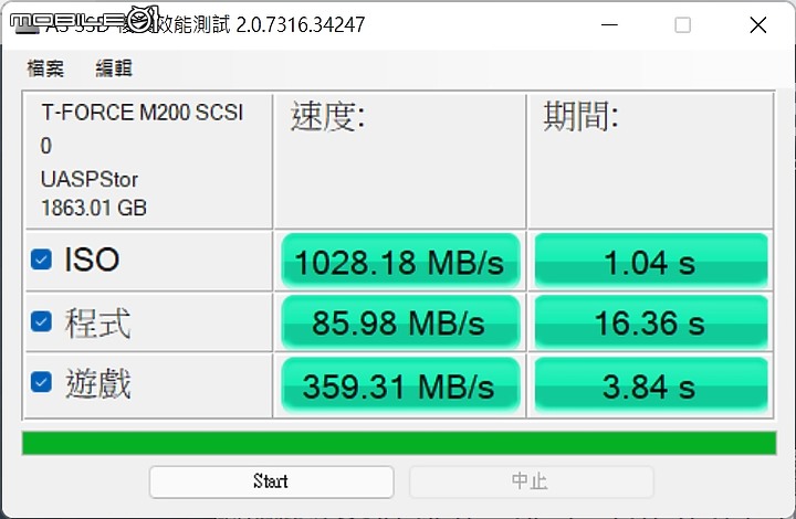 小巧體積高性能 T-Force M200 2TB USB 3.2 Gen2x2 外接SSD 開箱