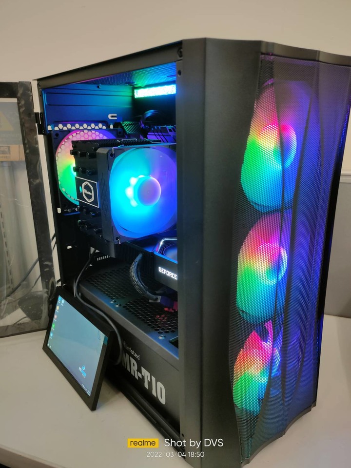 英富達 CPU 散熱器開箱 不專業 業配文 INCF-CF-1206ARGB