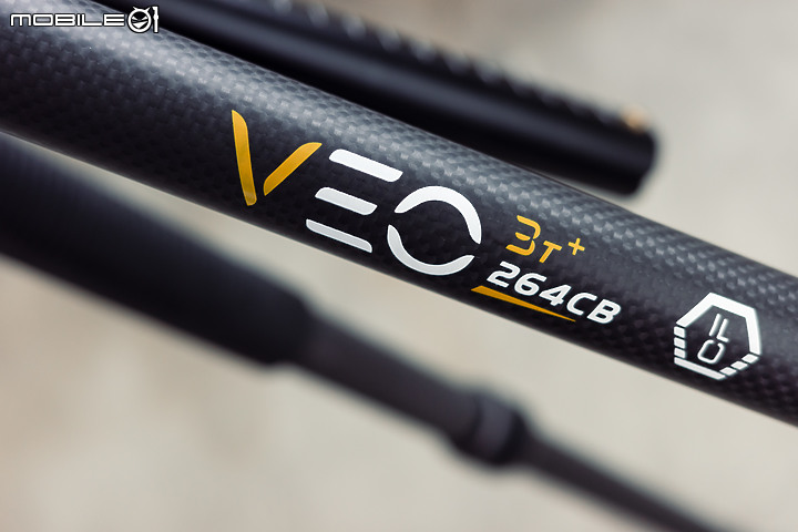 Vanguard VEO 3T+ 264CB 中柱可橫置碳纖維腳架|多工多用途 還能變身單腳架!
