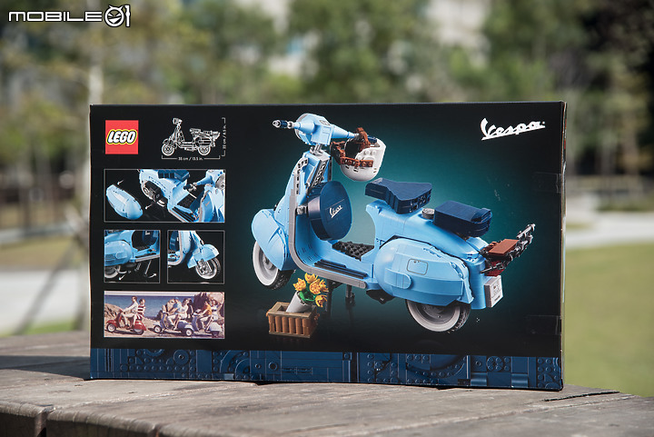 樂高 LEGO 10298 Vespa 125|忠於原貌的義式浪漫風情!