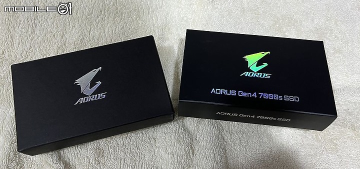 Gen4 下殺第一槍 AORUS NVMe Gen4 7000S 開箱