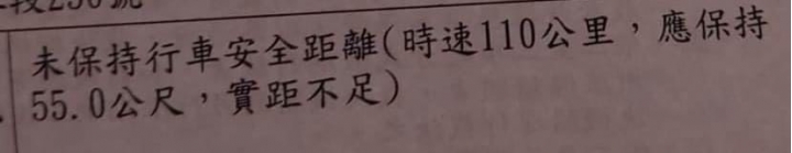 佔用內側沒事但後車被罰