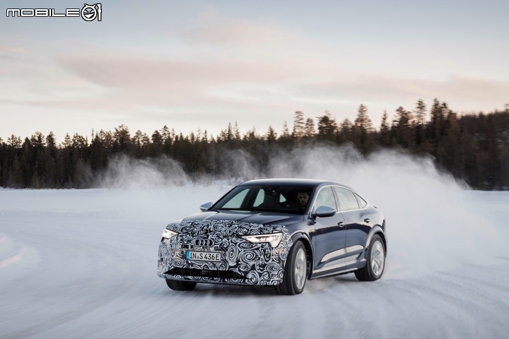 【海外新訊】Audi首度公布e-tron Sportback小改款測試照,今年底前有望正式推出!