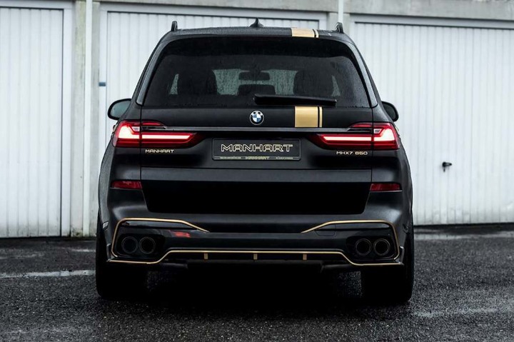Manhart操刀爆改BMW X7 打造650匹性能巨獸