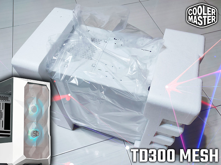 Cooler Master TD300 Mesh 酷碼 M-ATX小中塔 炫砲小騷包 開箱