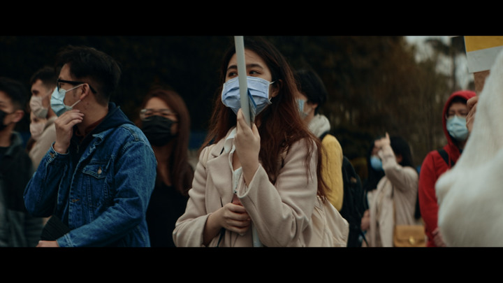 [ 影片記錄分享] 聲援烏克蘭🇺🇦集會. 使用 Panasonic S1 + 轉接式 2倍 變形鏡頭