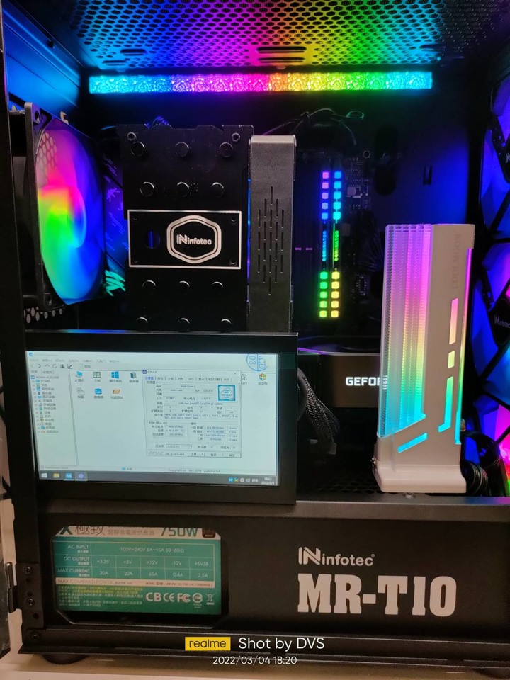 英富達 CPU 散熱器開箱 不專業 業配文 INCF-CF-1206ARGB