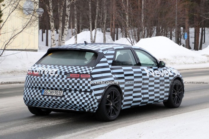 動力有望與EV6 GT共用Hyundai「純電」性能車IONIQ 5偽裝車捕獲！