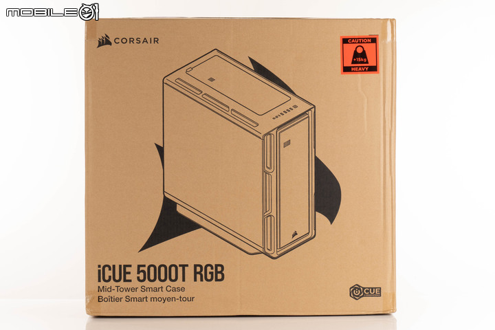 CORSAIR iCUE 5000T RGB 機殼開箱實裝 以滿滿燈效設計打造個人絢爛風格