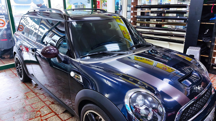 MINI-COOPER前擋3M MB45車身3M MF20真不賴