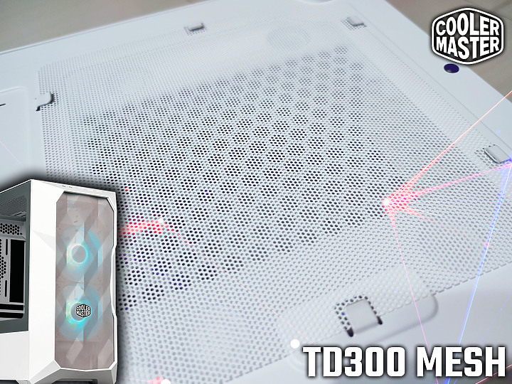 Cooler Master TD300 Mesh 酷碼 M-ATX小中塔 炫砲小騷包 開箱