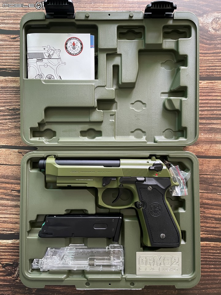 我的 M9 小小開箱 GBB Airsoft