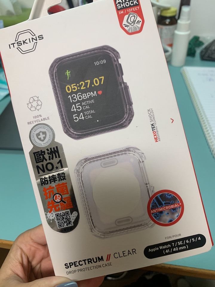 開箱ITSKINS Apple Watch ( 45 / 44mm ) 防摔保護殼