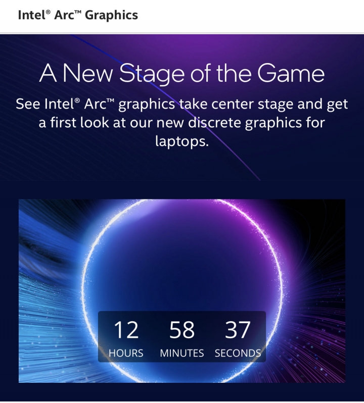 intel Arc 即將面世，真的好期待。