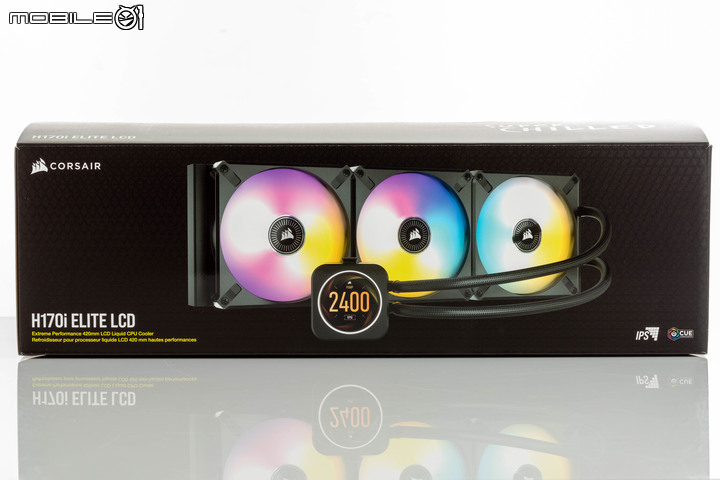 CORSAIR H170i/H150i ELITE LCD 水冷散熱器實測 頂尖散熱壓制力搭 LCD 螢幕更炫目
