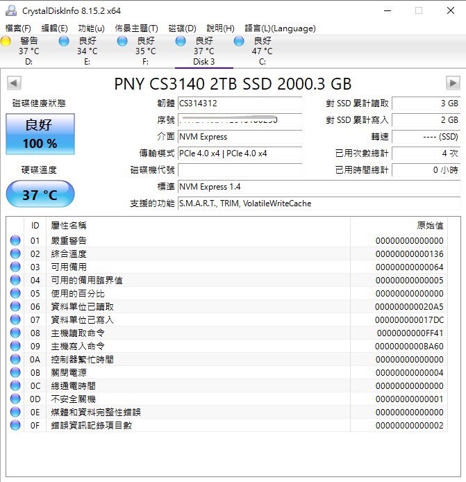 PNY CS3140暨PS5專用散熱片開箱