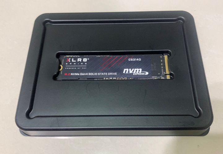 PNY CS3140暨PS5專用散熱片開箱