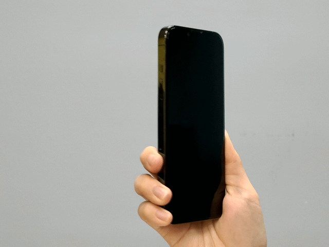 iPhone 13 Pro 防窺保護貼 螢幕顏色推（Face ID）