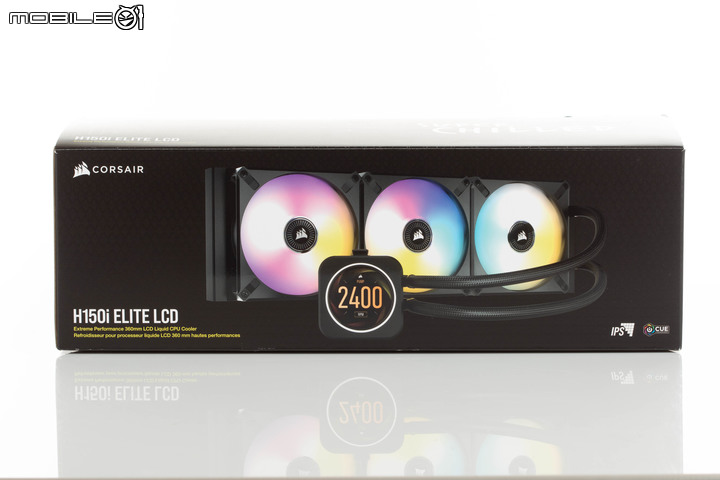 CORSAIR H170i/H150i ELITE LCD 水冷散熱器實測 頂尖散熱壓制力搭 LCD 螢幕更炫目
