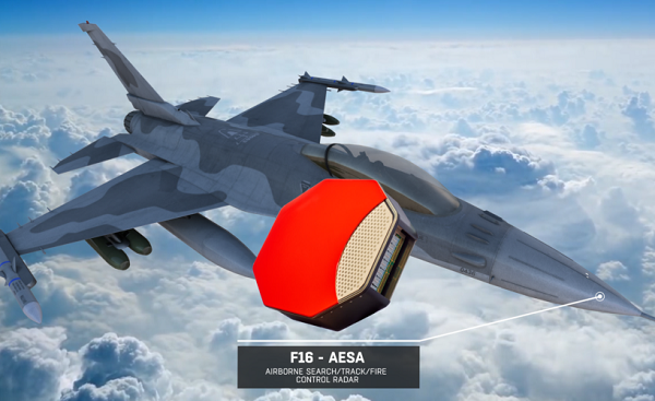 土耳其宣布將為其F-16發展AESA主動陣列雷達