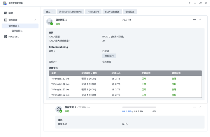 Seagate IronWolf Pro 20TB NAS 硬碟實測 以超大容量與穩定效能提供海量儲存空間