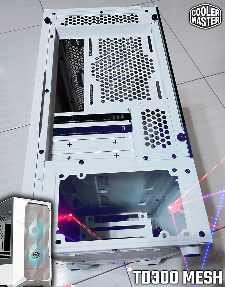 Cooler Master TD300 Mesh 酷碼 M-ATX小中塔 炫砲小騷包 開箱